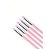 5Pcs/Set Silicone Nail Art Pen Brush UV Gel Polish Tip 3D Acrylic Flower Carving Embossing DIY Dotting Polish Brushes Sculpture Pen DIY Manicure Tool