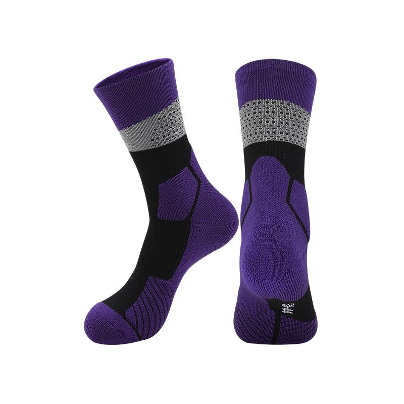 Meias de Caminhada e Esportes Antiderrapantes de Lã Merino para o Verão - Respiráveis e Quentes