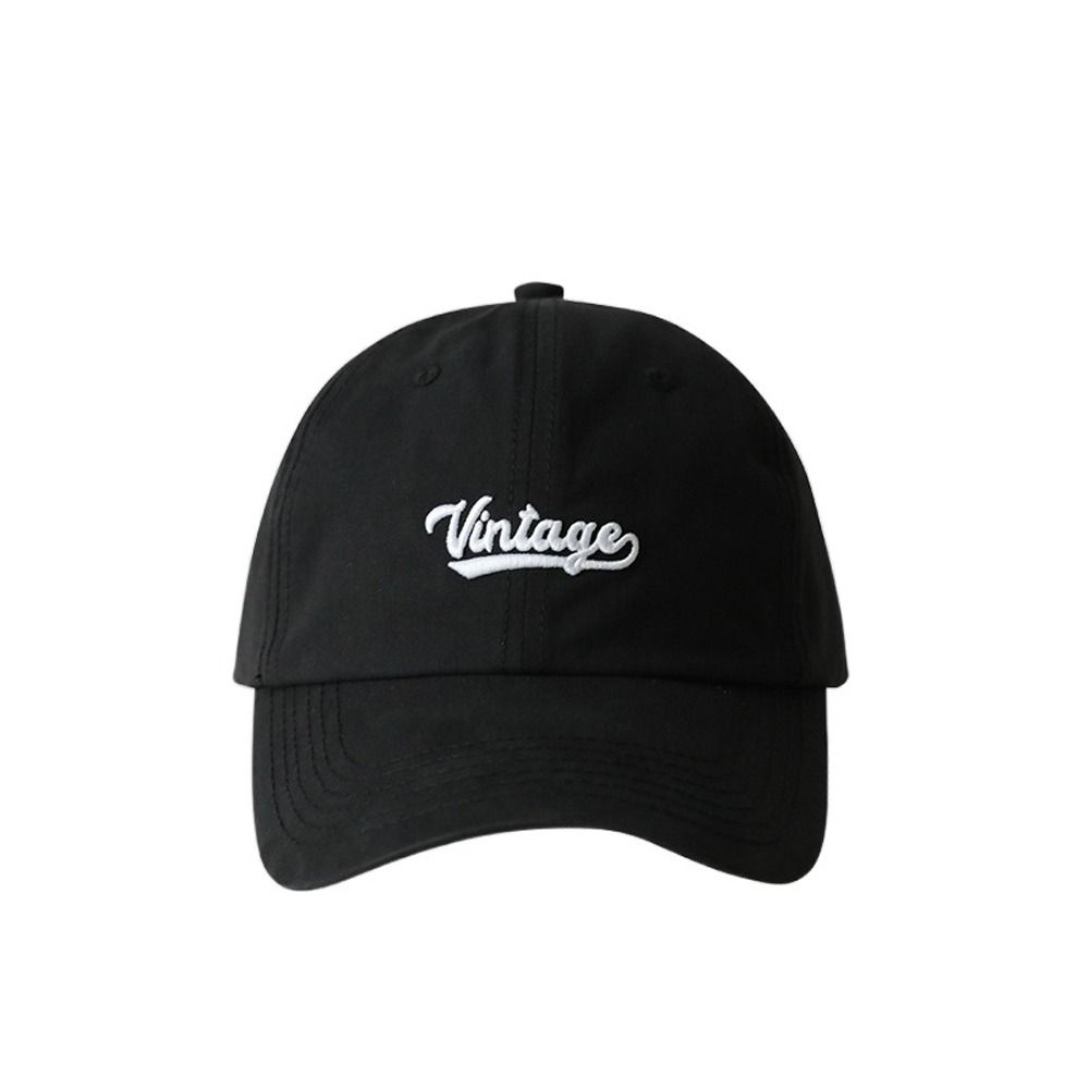 Cotton Outdoor Sun Hat Sun Protection Peaked Cap Adjustable Embroidery Letter Baseball Cap  Sports