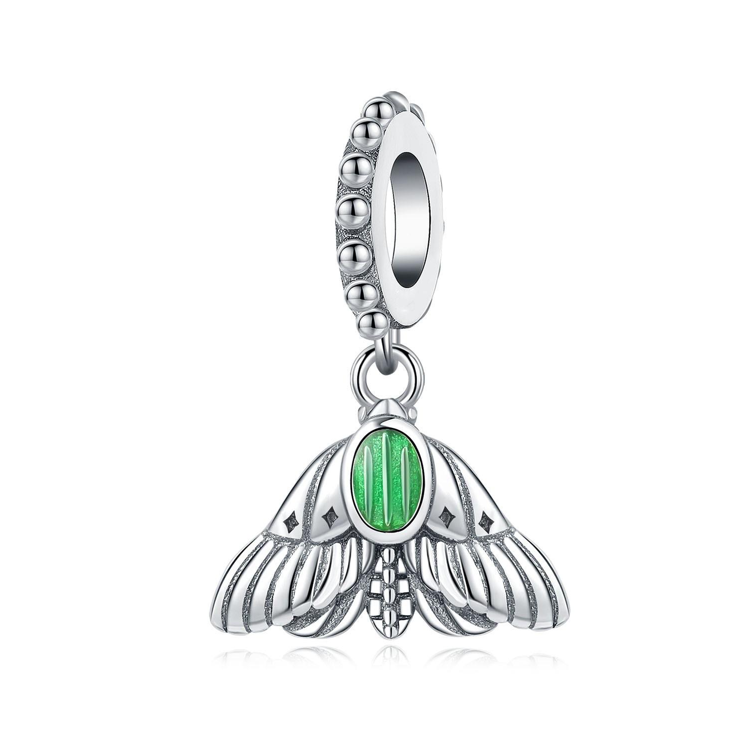 2026 Insect Dragonfly Butterfly Firefly Charm Charm Charm Bead Jewelry with Bracelet 925 Silver Girl
