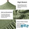 Extragroße Jacquard Stretch Esszimmerstuhlbezüge Überwurf Waschbar Rutschfest Schutzhülle für Zuhause Restaurant Dekoration