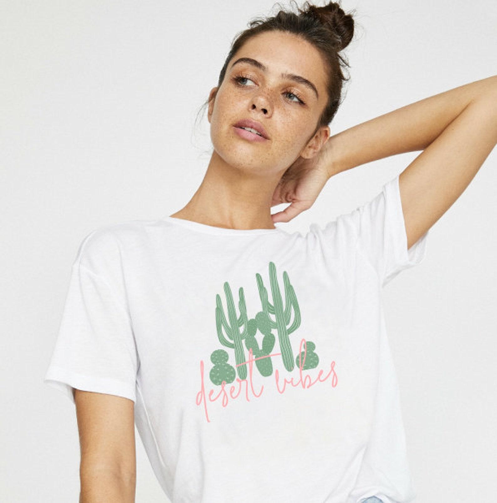 Desert Vibes Joshua Tree Shirt, Desert Chic, Desert Shirt, Cacti Shirt, Cactus Shirt, Desert Vibes Shirt, Summer Tee, Summer Tee 2XL