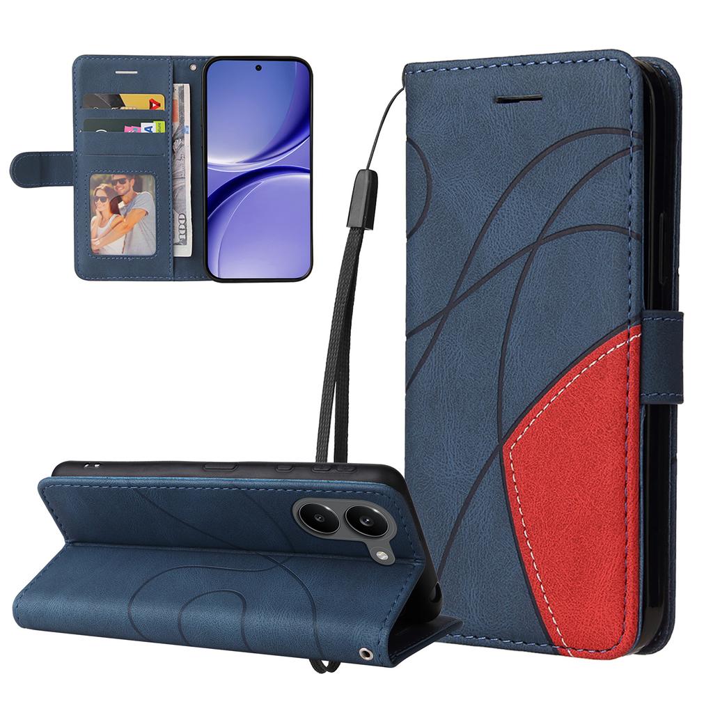 20mm Dual Color Watch Strap for Samsung Galaxy Watch7 44mm/40mm Adjustable Silicone Band