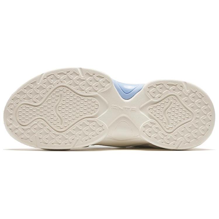New Anta Low Top Casual Shoes Women's White Blue 922428821-4