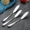 6 Stück Edelstahl Buttermesser Käse Dessert Marmeladenmesser Sahne Brotschneider Küchenwerkzeuge Messer Butterstreicher