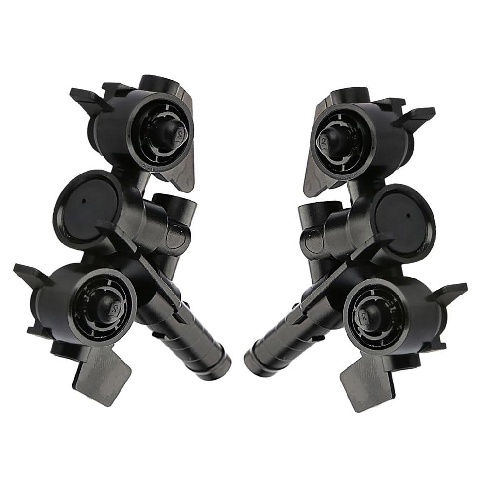 2x Headlight Cleaning Washer Nozzle For BMW E46 3 Series 61674290868 61674290867