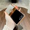 For Samsung Galaxy Z Flip7 5G Case Glitter Design Rhinestone Decor Hard PC Phone Cover