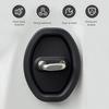 2 PCS Door Latch Protective Cover, Silicone Door Lock Shockproof Cover, Automotive Lock Silent Decorations, Universal for Most Cars, Trucks, SUVs