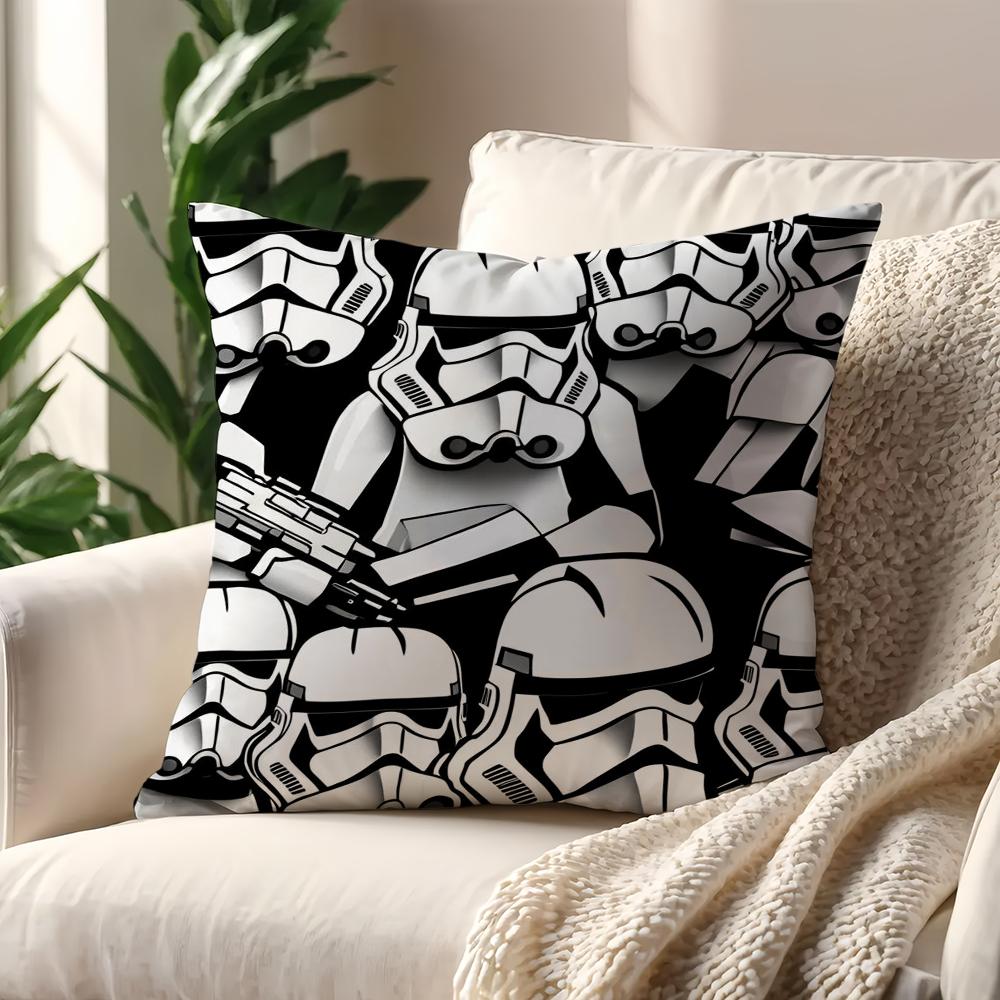 Star WWARS Fashion cushion cover For Pillow Printing Sofa Decoration Home Car Room Coffee Shop Office Nordic Simplicity 30x30CM(12x12in)