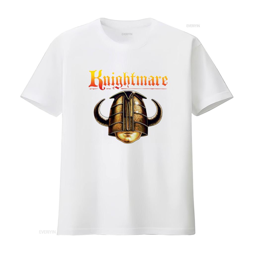Knightmare TV Show David Rowe Justice Helmet Logo Officially Licensed T Shirt vintage Washed Unisex Top For Everyday Wear
