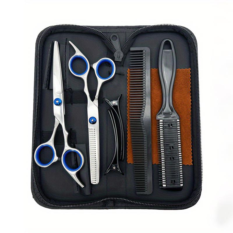 Wingsbro 6.7 Inches Hair Cutting Scissors/Thinning Shears Set Hairdressing Salon for Barber Tools