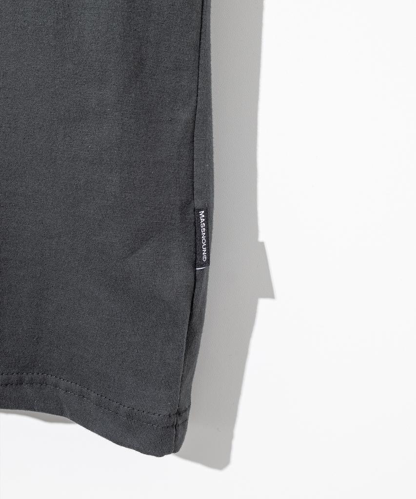 MASSNOUN Snake Real Oversized Short Sleeve T-Shirt Msfts004-Dg