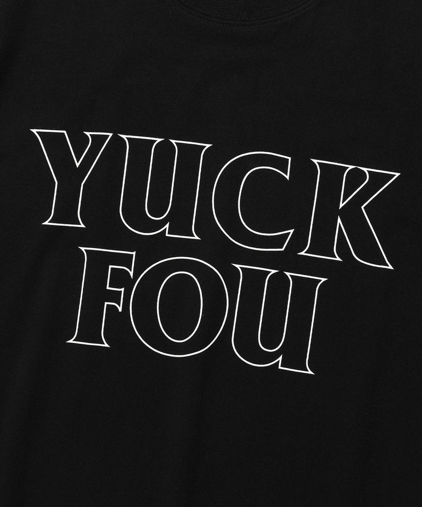 NICEGHOSTCLUB Yuck Fou Tee_Black(Ng2Emut531A)