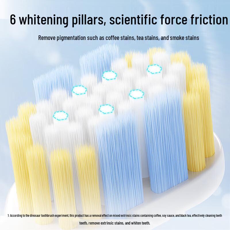 PROTEFIX White Moonlight Adult Wide Head Soft Toothbrush, 2-pack