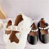 Mädchenschuhe Mädchenschuh Frühling Herbst Perle Mädchen Prinzessinnenschuh Mode Einzelne Schuhe Schleife Kleinkind Mary Jane Schuhe Kinderschuhe Lolita