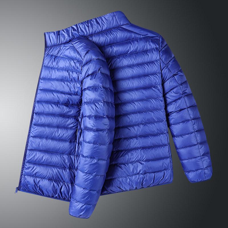 

Lomons Men s Lightweight Stand Collar Down Jacket - 2025 Autumn/Winter Warm White Duck Down XL [135-155 lbs]