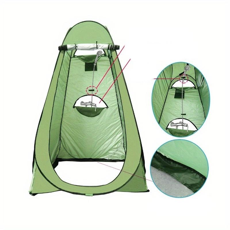 Portable Shower Toilet Tents Camping Changing Tent Automatic Shower Bath Tent Fishing Bath Toilet Changing Shed 1 Person