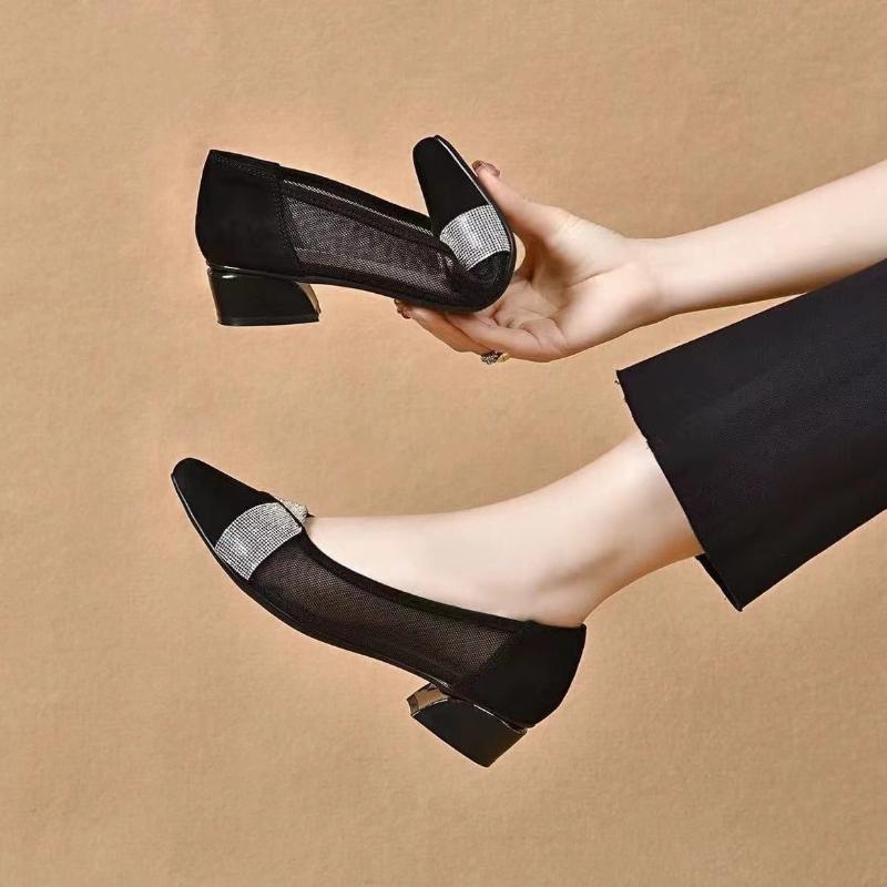 Modă Nouă Pantofi cu Toc pentru Femei Toamnă Pantofi de Dama Modă Cristal Toc Înalt Rochie Cu Vârf Grațioși Confortabili Tocuri Joase Sexy Femei Toc Înalt