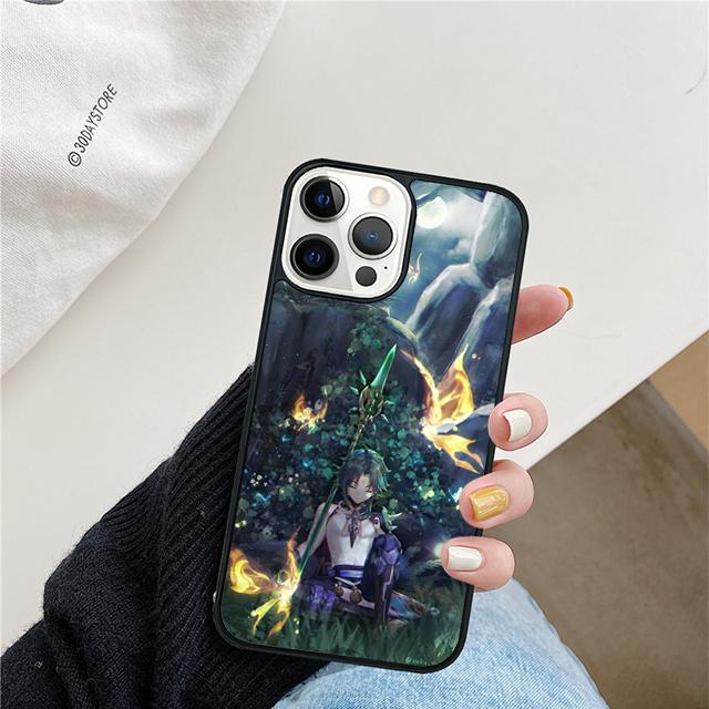 Genshin Impact Phone Case For iPhone 17 Air 15 16 Cover 11 13 14 Pro Max 12 Plus Max Fundas
