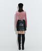 Chaenyuyog High-Neck Velvet Top [Pink]