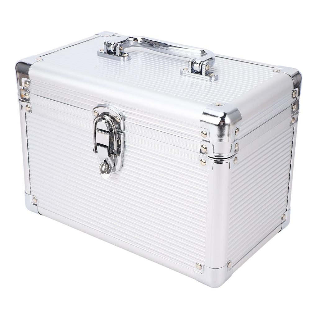 CD DVD Storage Case 6 Slots Water Proof Black Portable DVD Storage Holder for Home Travel Office