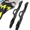 Quick Detaching Scubas Fin Straps Rubber Construction Flippers Straps Swimming Fin Belt for Any Foot Size Easy Installation