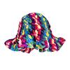 Oversized Hat Handwoven Flouncing Crocheted Hat for Music Festival Simple Flouncing Hat for Music Festival
