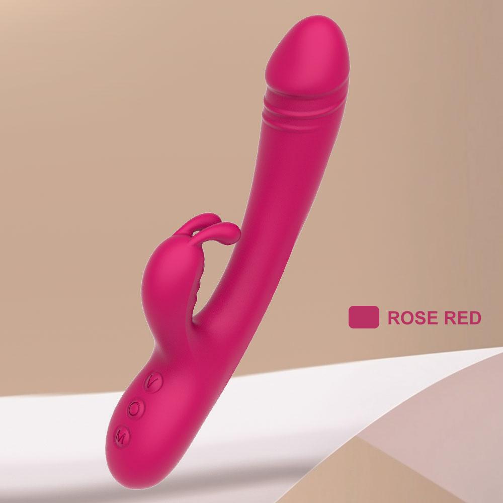 G Spot Rabbit Vibrator pro ženy Stimulátor klitorisu Dildo Vibrátory 10rychlostní tlumený vaginální masážní přístroj Žena masturbátor Sexuální hračky pro dospělé pro páry
