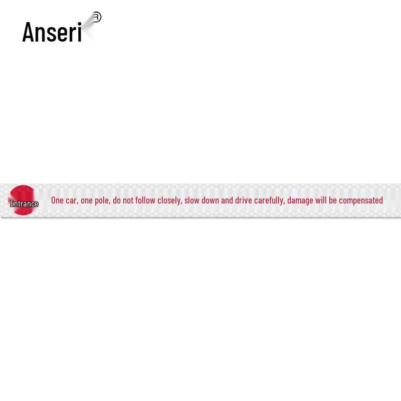 Anshairui Barrier Gate Reflective Sign