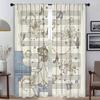 A Little Princess Kitchen Curtains for Living Room Curtain Blinds Partition Tulle for Bedroom Shades Home Interior Curtains