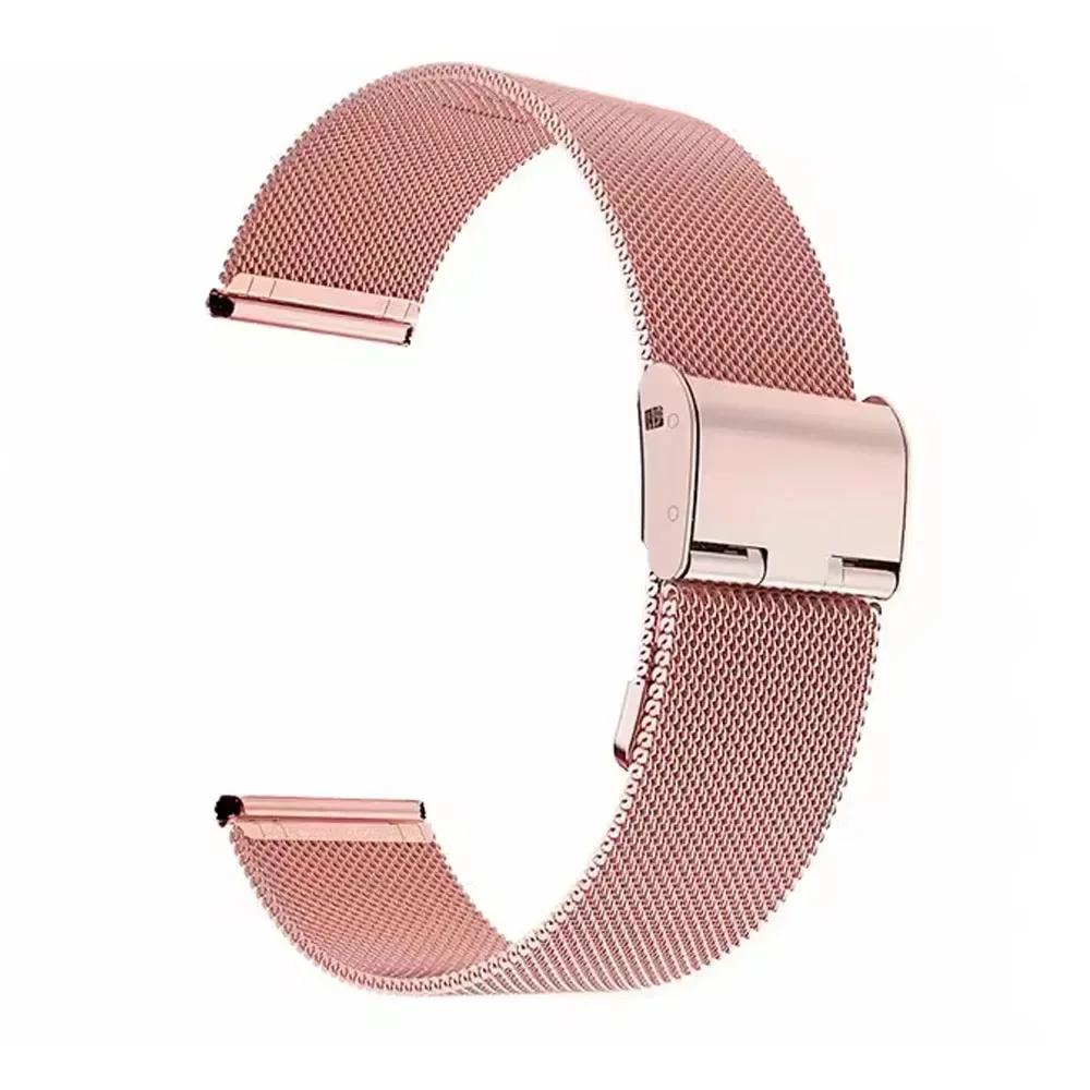 22mm Metal Milanese Watchband For Realme Watch 5/Realme S2 S S Pro Stainless Steel Replacement Strap For Realme 2 2 Pro/3 3 Pro