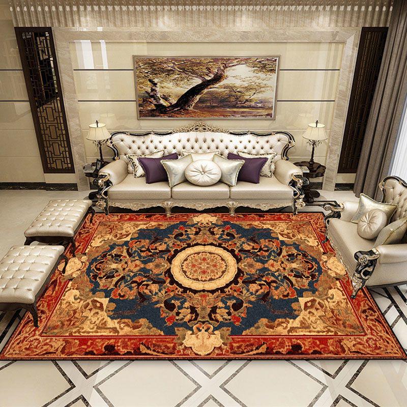 Wohnzimmer Europäischer Stil Teppich Persien Dekoration Sofabereich Couchtisch Teppiche Rutschfest Zuhause Schlafzimmer Ankleidezimmer Lounge Bodenmatte