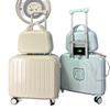 18-Inch Ultra-Light Women's Multi-Functional Carry-On Suitcase - Durable, Sturdy, Silent Travel Trolley