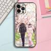 Anime M-Miyo K-Kudou Silicone Soft Phone Case For IPhone17 16 15 14 13 12 11 Pro Max Plus X XR SE Cover