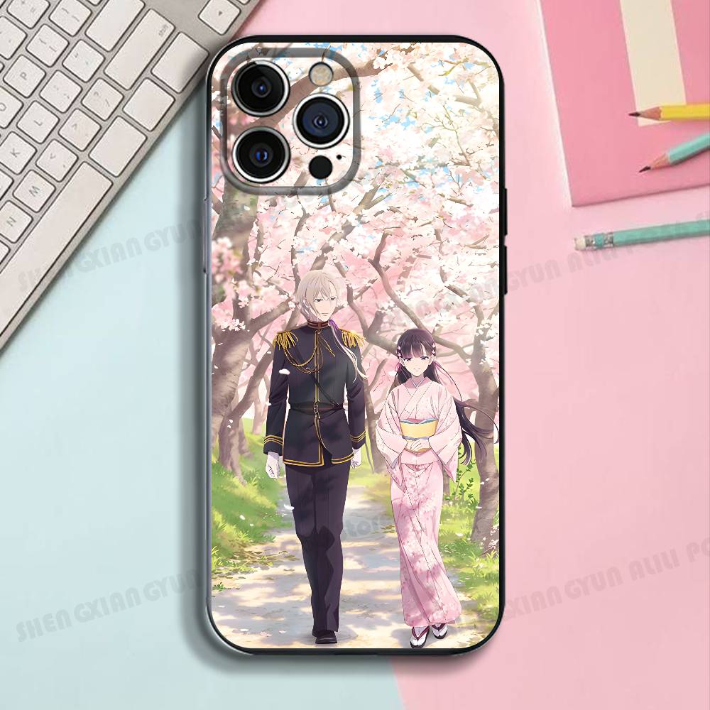 

Anime M-Miyo K-Kudou Silicone Soft Phone Case For IPhone17 16 15 14 13 12 11 Pro Max Plus X XR SE Cover iPhone13mini