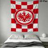 Eintracht Frankfurt Wall Tapestry Aesthetic Wall Hanging Printed Fabric Blanket Decorative Tapestries for Bedroom Living Room Home Decor
