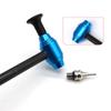 Car Dent Repairing Tool Telescopic Aluminum Alloy Hammer with 5 Knock Down Heads Paintless Dent Removal Tool Set