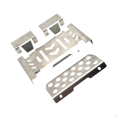 Acessório para placa protetora de chassi 1/10, atualização, peça de reposição profissional faça você mesmo para Yk4106 Yk4107