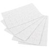5 Sets Blank Sublimation Puzzle Pieces for DIY Heat Transfer Puzzle Crafts Gift for Lovers Friend Sublimation Transfer Puzzles