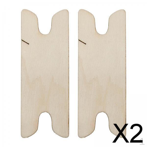 

2x 2 шт. Деревянный ткацкий челнок Деревянный ручной ткацкий станок Свитер Шарф Гобелен Вышивка крестом Инструмент для вязания