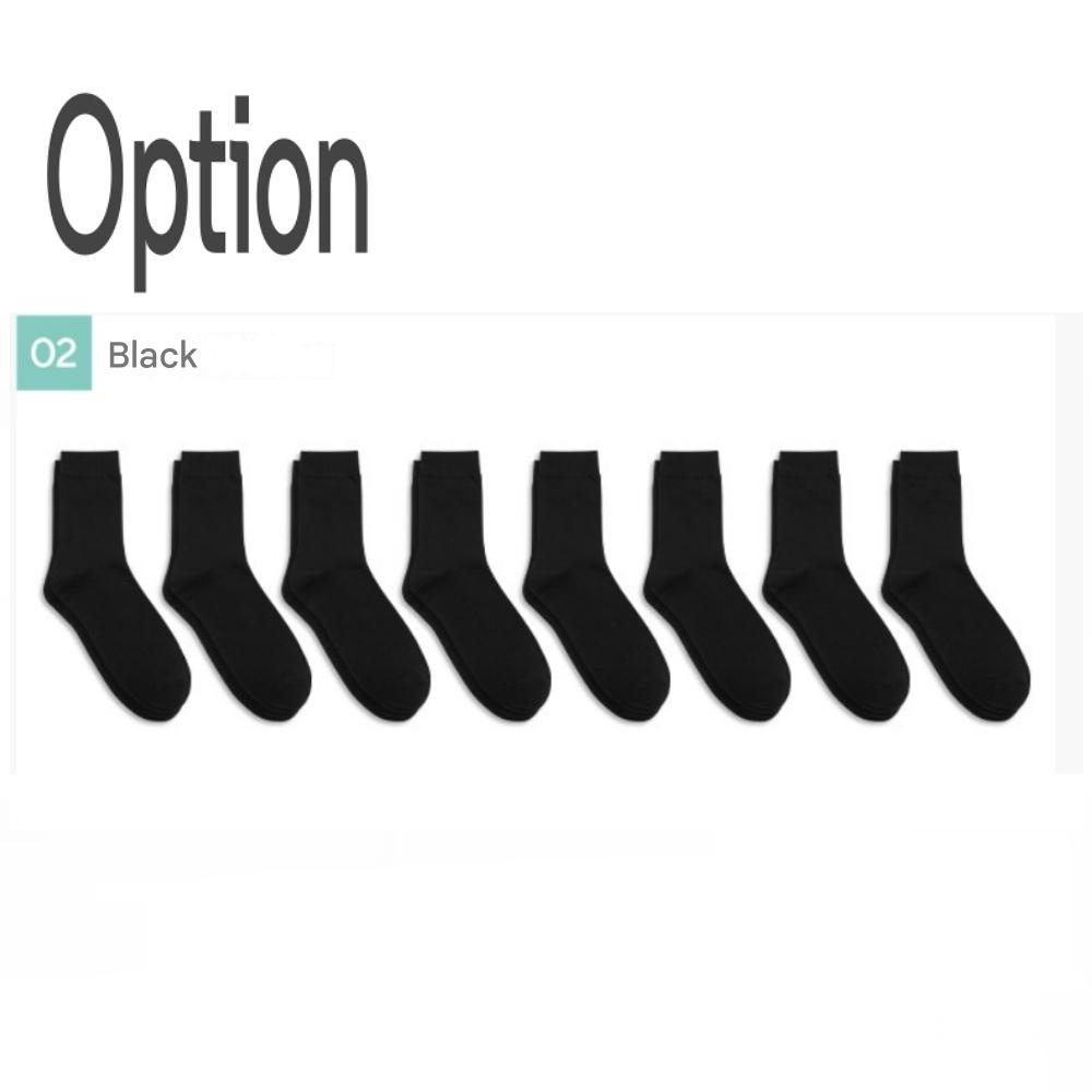 Chaussettes mi-mollet pour hommes Sockpiens[7~10(NOUS)6.5~9.5(Royaume-Uni)40~43(UE)] Ensemble de 8 paires