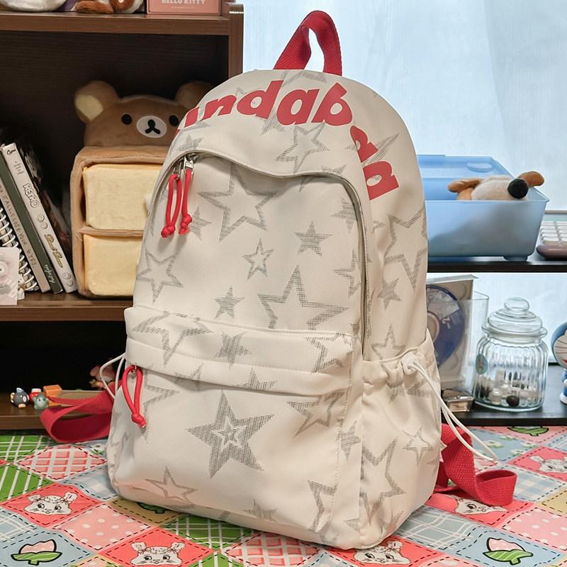 Schoolbag Japanese New Student Backpack Leisure Travel Versatile Backpack Large Capacity Lightweight Junior High School School Bag Female