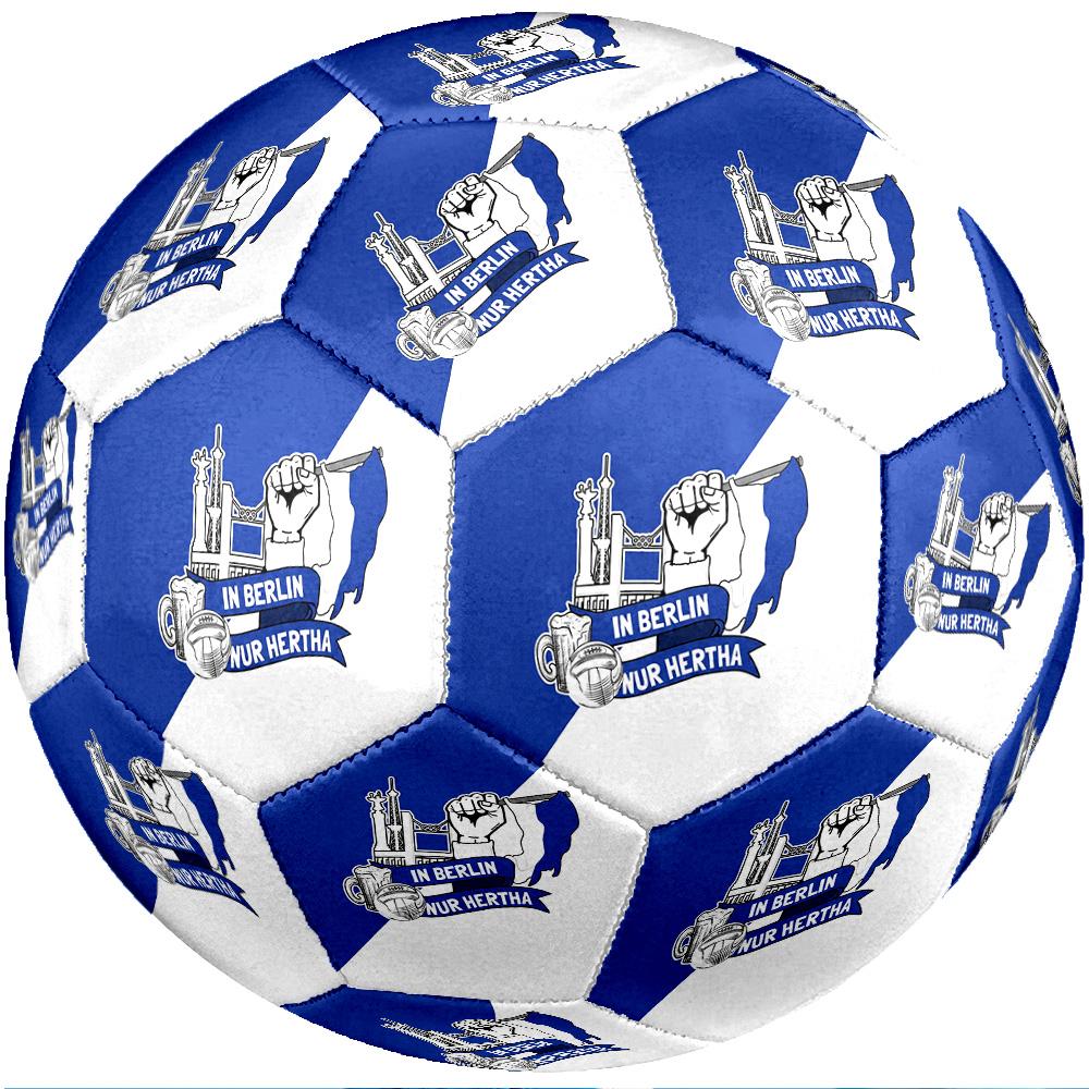 Hertha bsc FC Taglia 5 Pallone da Calcio Standard Resistente per Allenamento e Partita Calcio per Adulti Sport all'Aperto