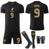 Maglia America's Cup 2025-26 Nero Oro Squadra Nazionale Messico Calcio Commemorativo
