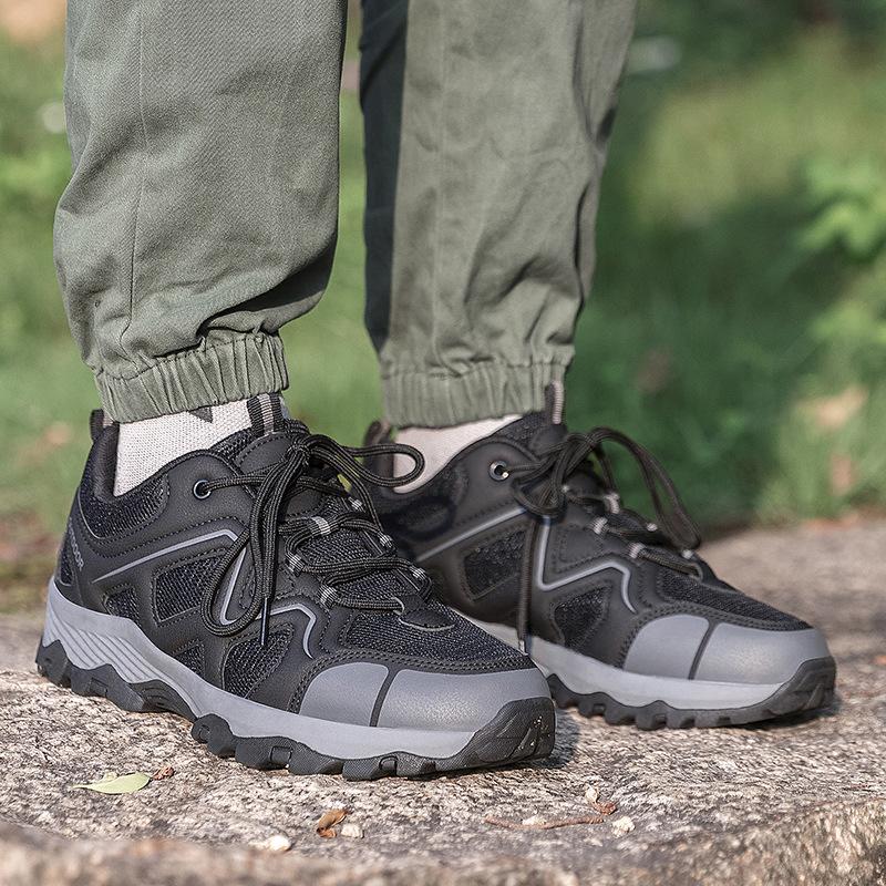 Men's Outdoor Casual Shoes Hiking Off-road Hiking Shoes Couple Size 36-46 Mesh Non-slip Sneakers