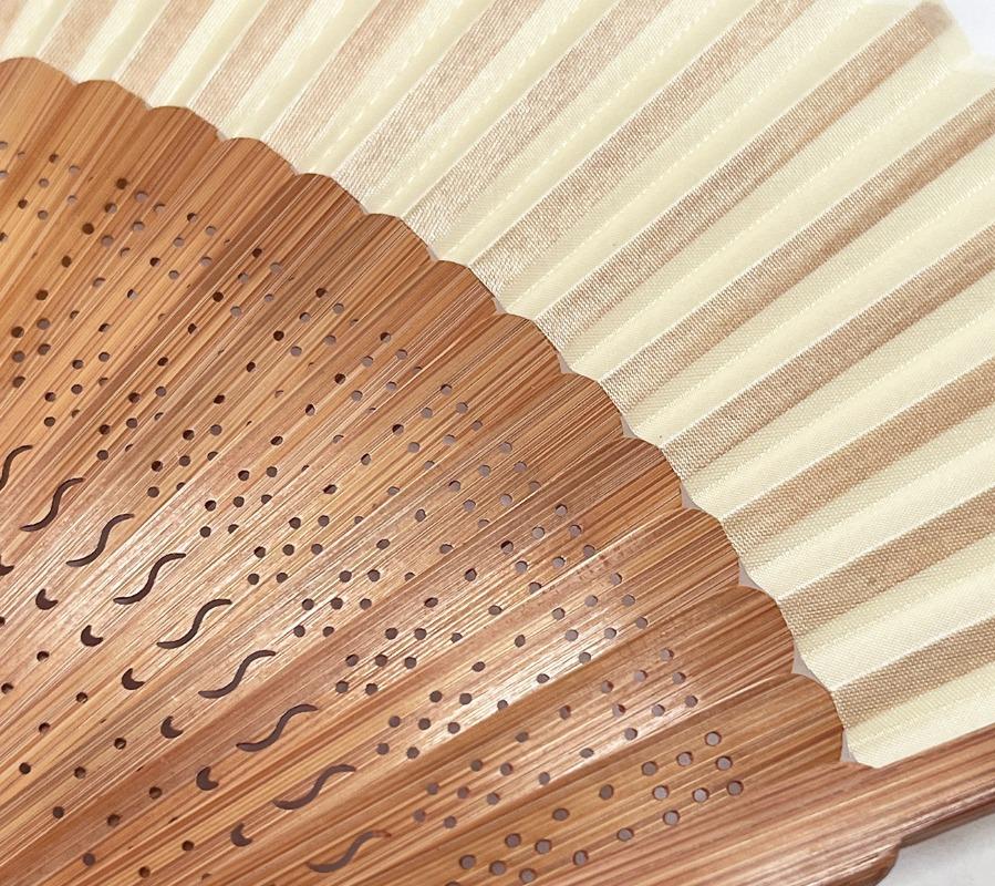 Short Folding Fan Female Simple and Elegant Fan Chinese Style Cheongsam Catwalk Folding Fan Ancient Style Bamboo Fan
