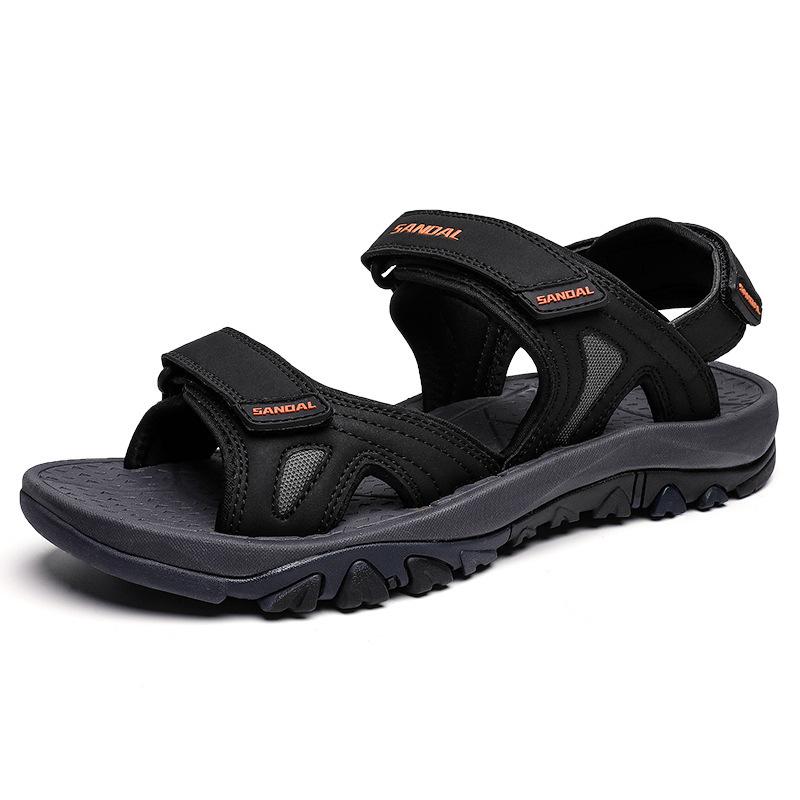 Vietnamese Sandals Men's Beach Shoes New Summer Slippers Dual-use Student Sports Outdoor Plus Size Shoes.