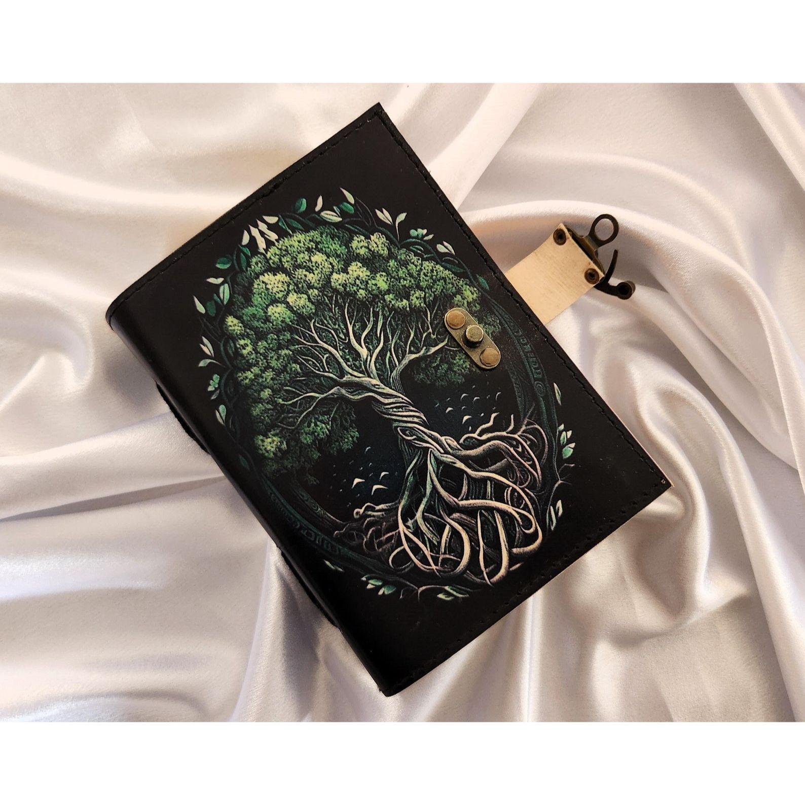 

Кожаный блокнот с принтом дерева, Блокнот для записей, Блокнот для снов, Кожаный скетчбук, Дневник путешествий, Дневник ручной работы, Персонализированный подарок. 7 x 5 in