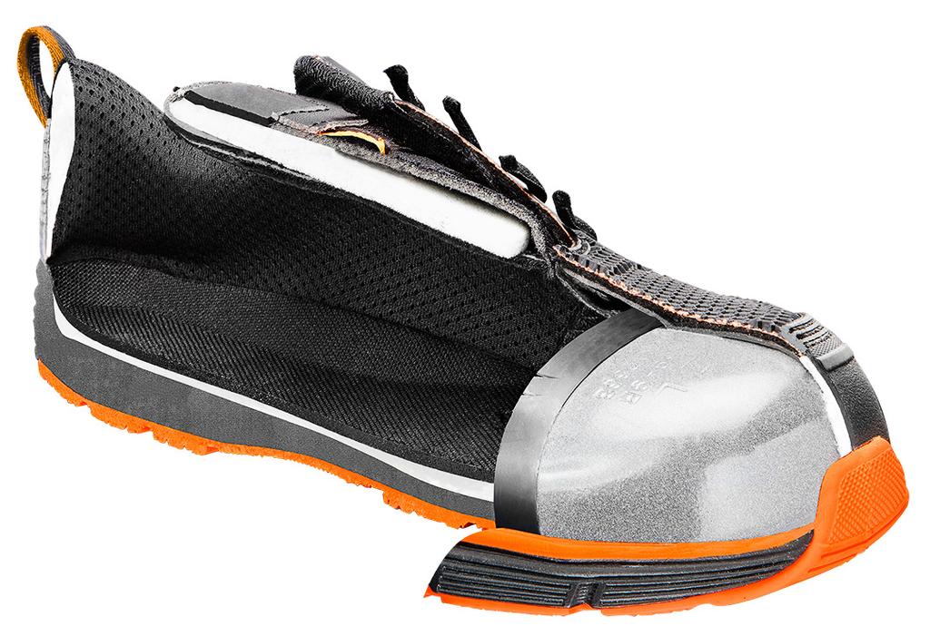 S1 Work Shoes, Steel Toe, Size 45