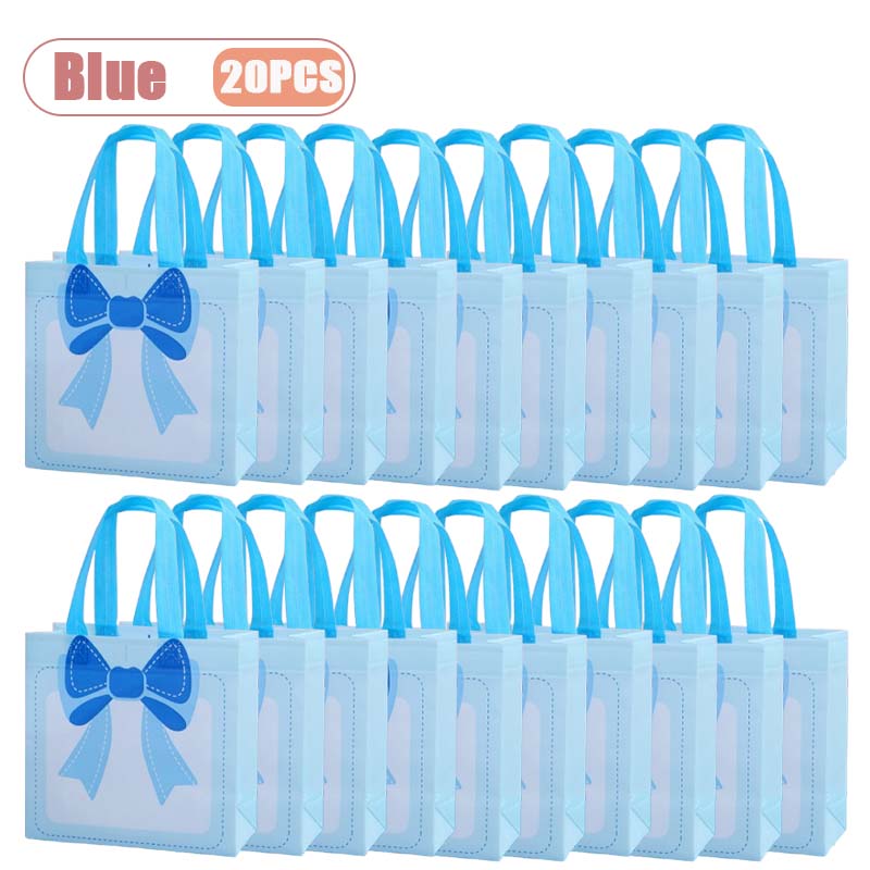 1-20PCS Cartoon Dopamine Handbag for Children High-End Non-Woven Fabric Party Gift Bag for Birthdays and Souvenirs